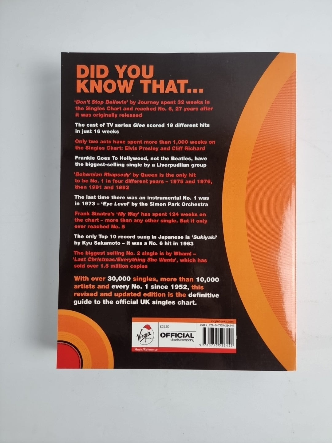 The Virgin Book of British Hit Singles: Volume 2 by OCC (Paperback, 2010)