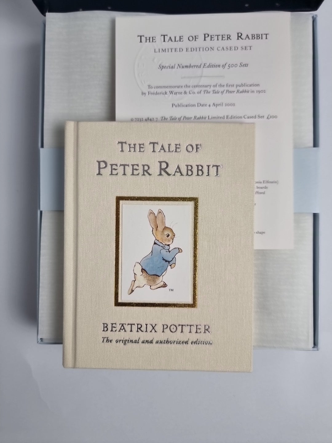 Tale of Peter Rabbit 100th Anniversary Limited Edition Cased Set New RARE