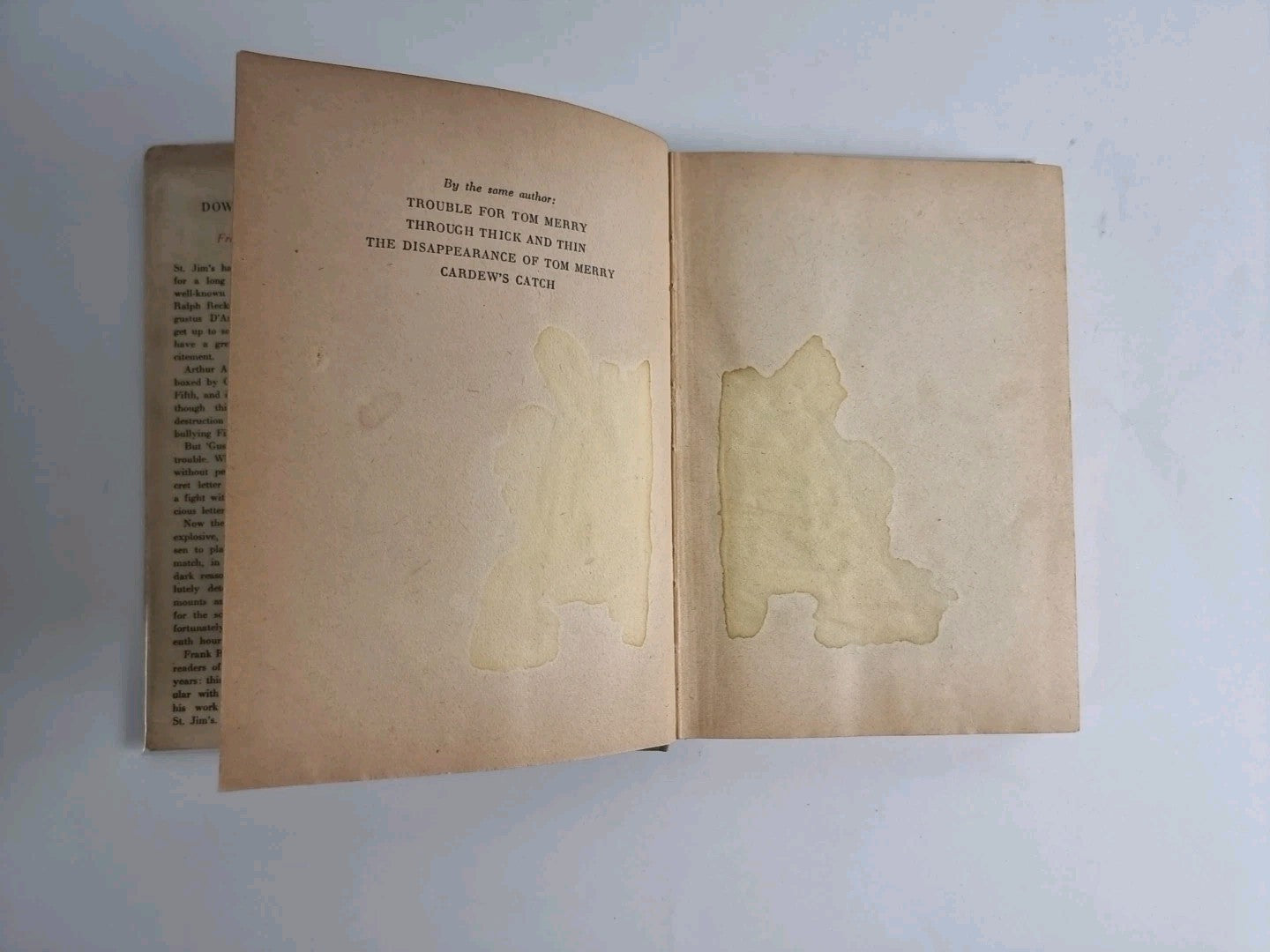 Down And Out! Frank Richards — First Edition
