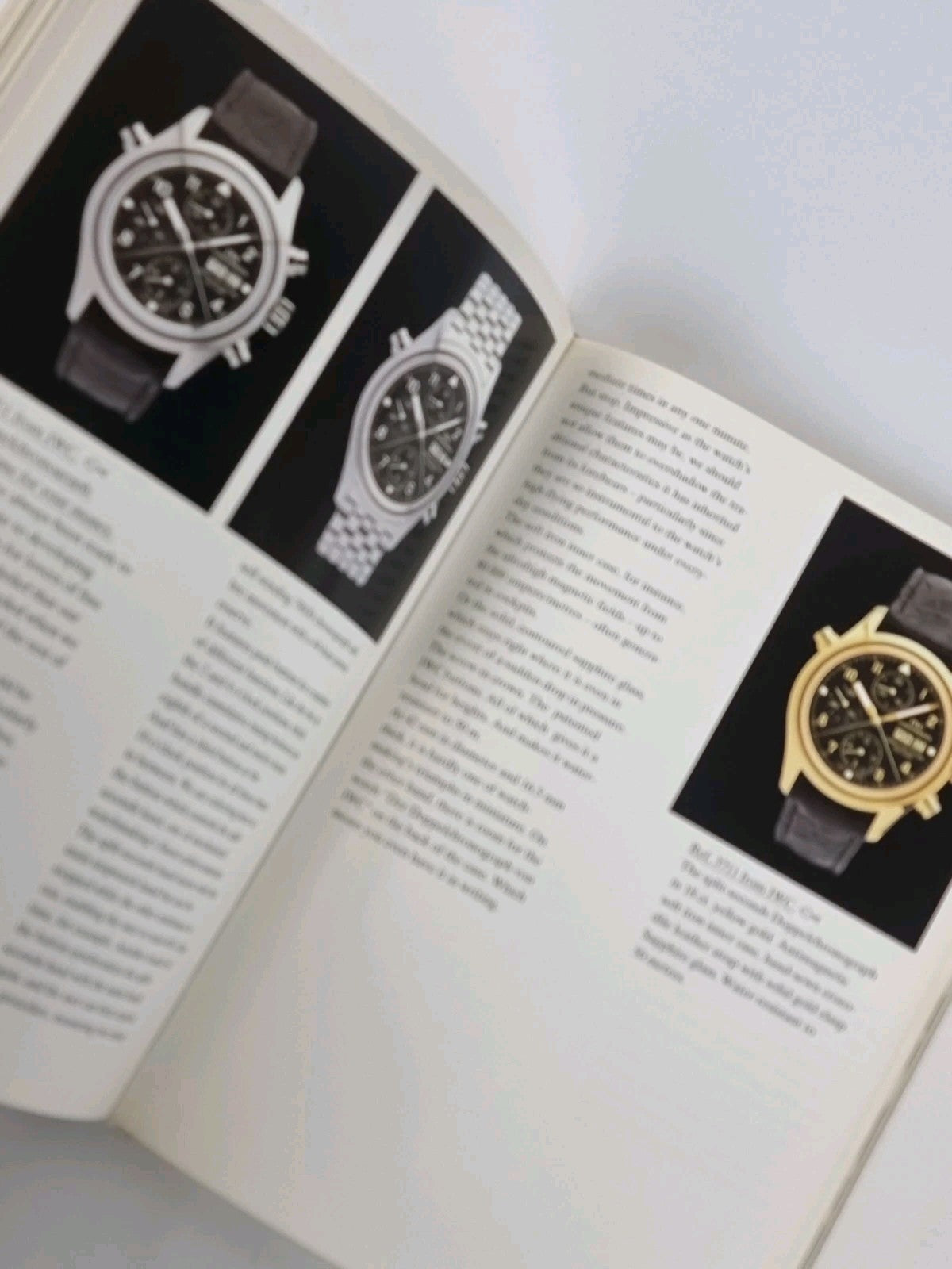 IWC: A complete catalogue of watchmaking masterpieces from Schaffhausen.