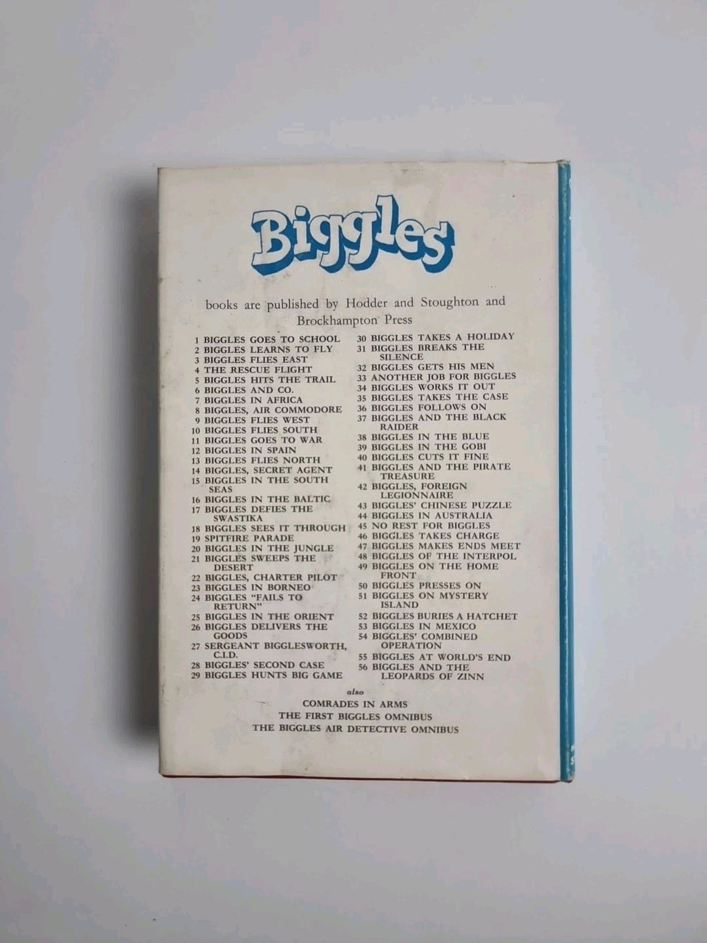 Biggles On Mystery Island, Captain W.E. Johns — First Edition