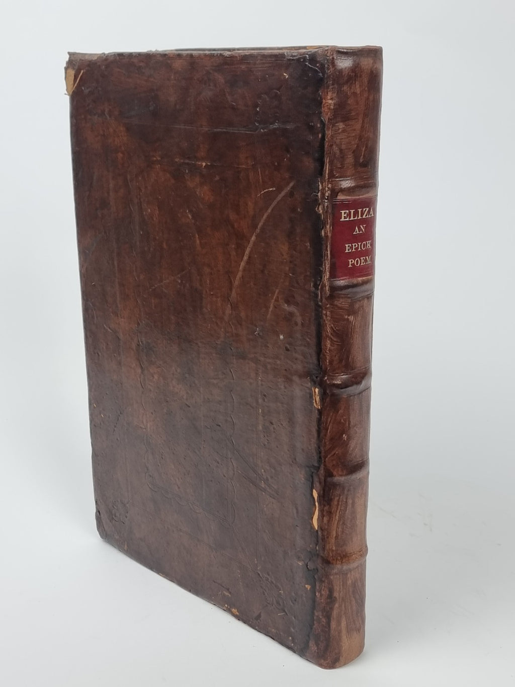 Eliza: An Epick Poem. In ten books. By Sir Richard Blackmore 1705 1st printing