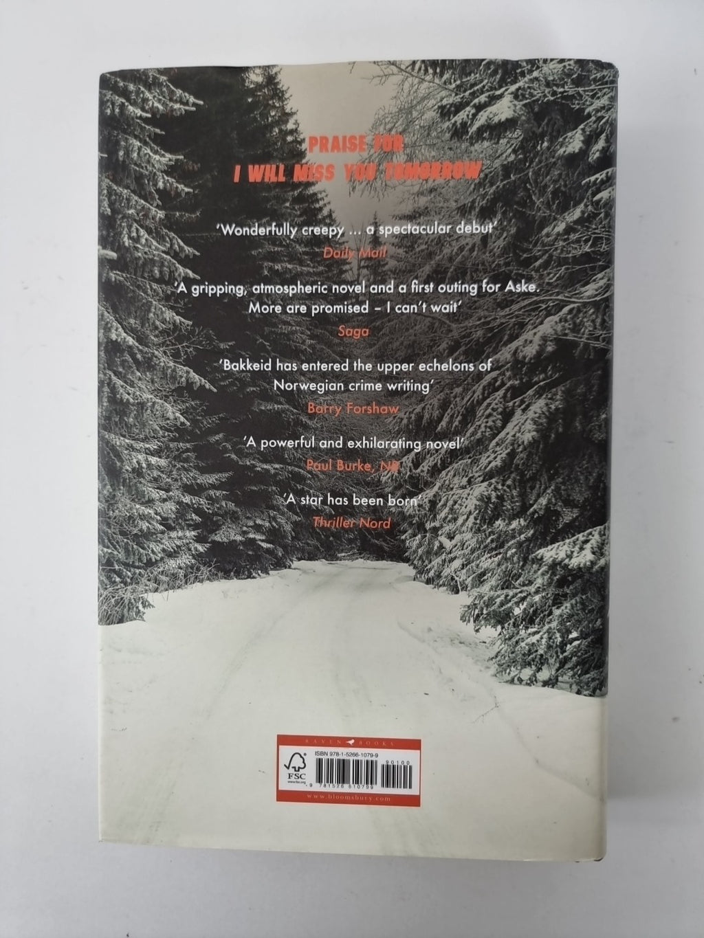 Scatter Her Ashes Hardcover Heine Bakkeid 1st edition