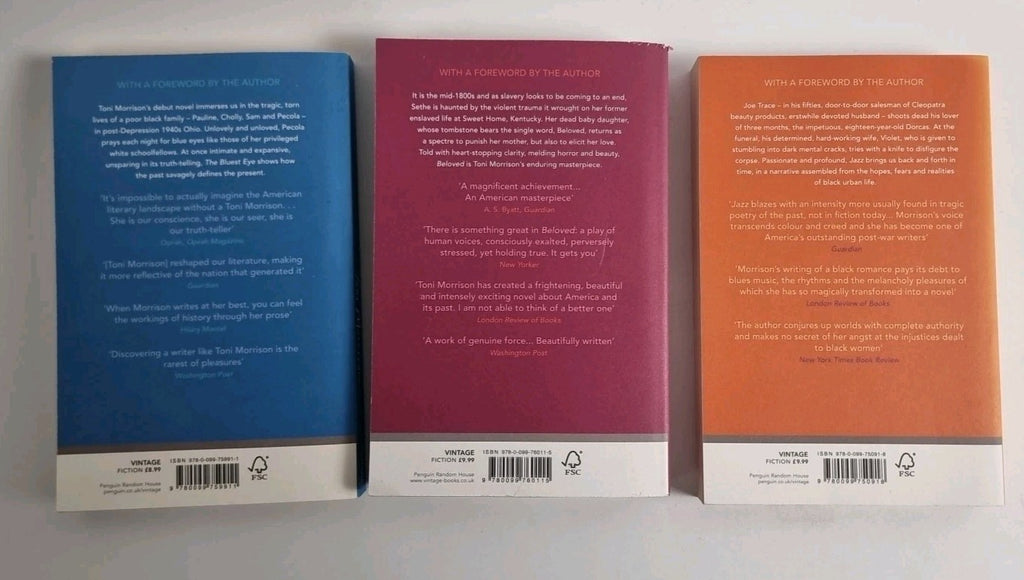 Toni Morrison Bundle - 3 titles included