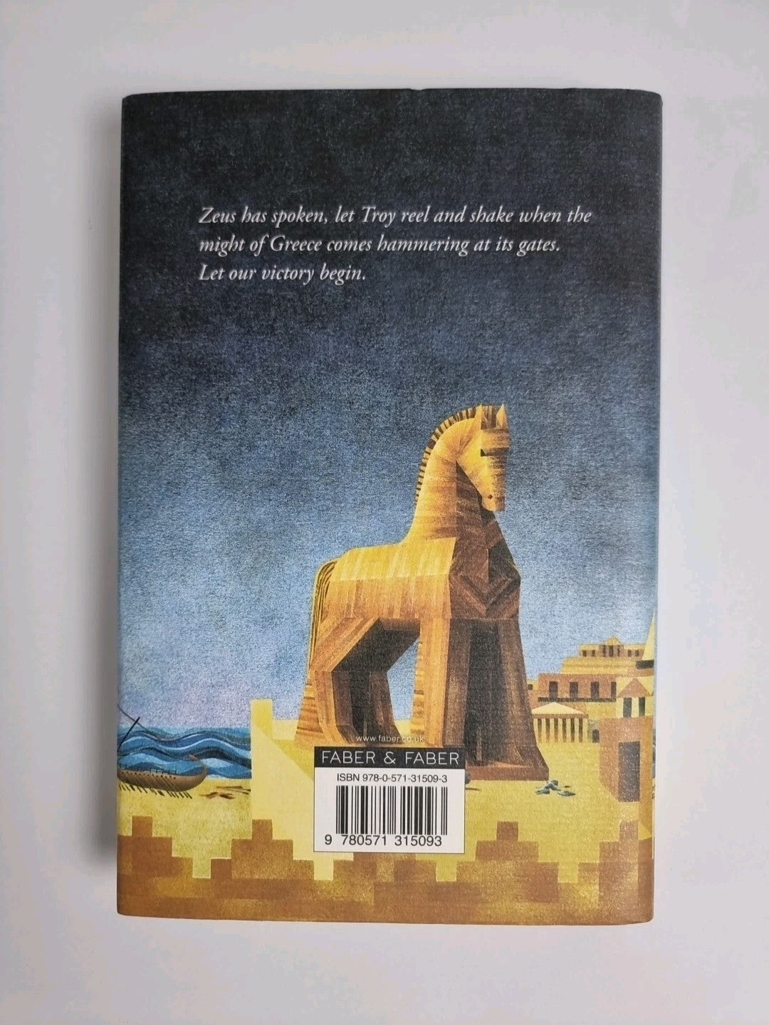The Last Days of Troy by Simon Armitage H/B D/J 1st Edition
