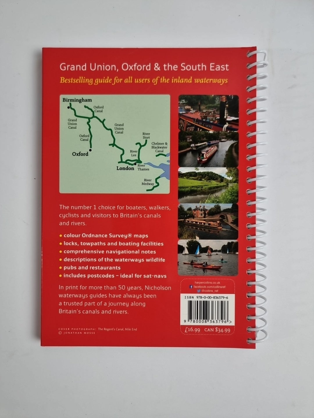 Nicholson Guide No 1 - Grand Union, Oxford & the South East