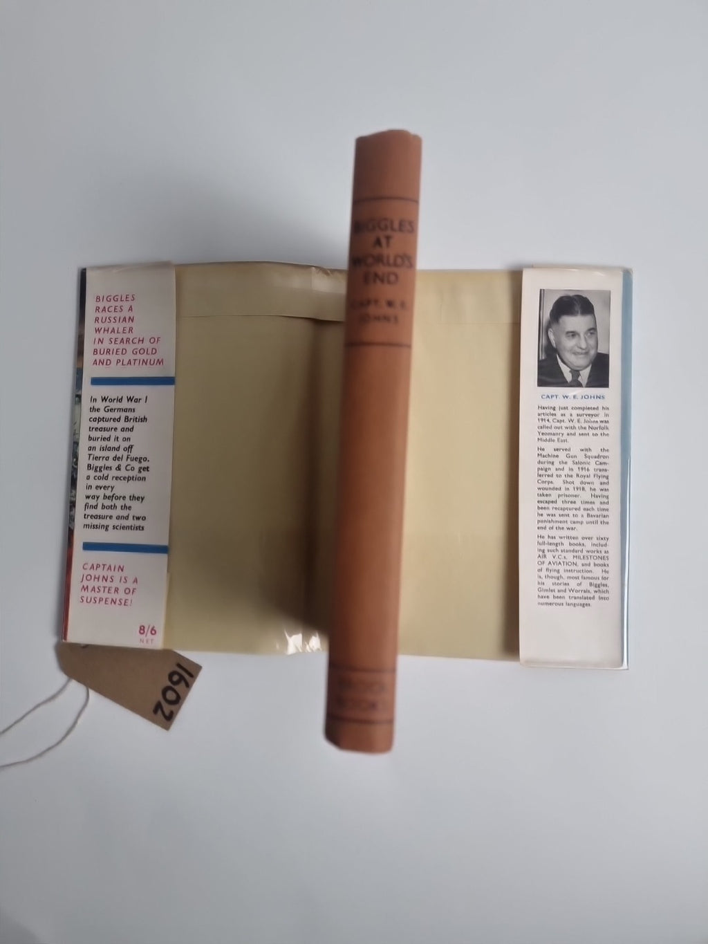 Biggles at World's End,  Captain W. E. Johns — First Edition