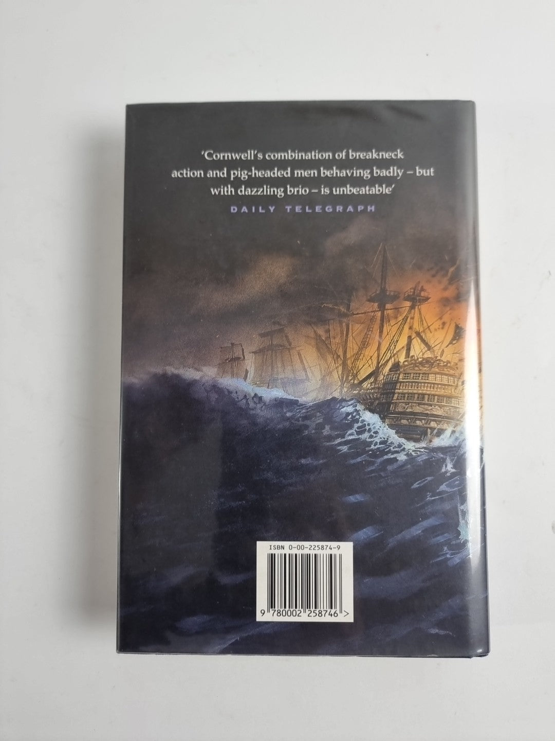 Sharpe's Trafalgar Signed Bernard Cornwell Hardback Book 1st Ed Historical NEW