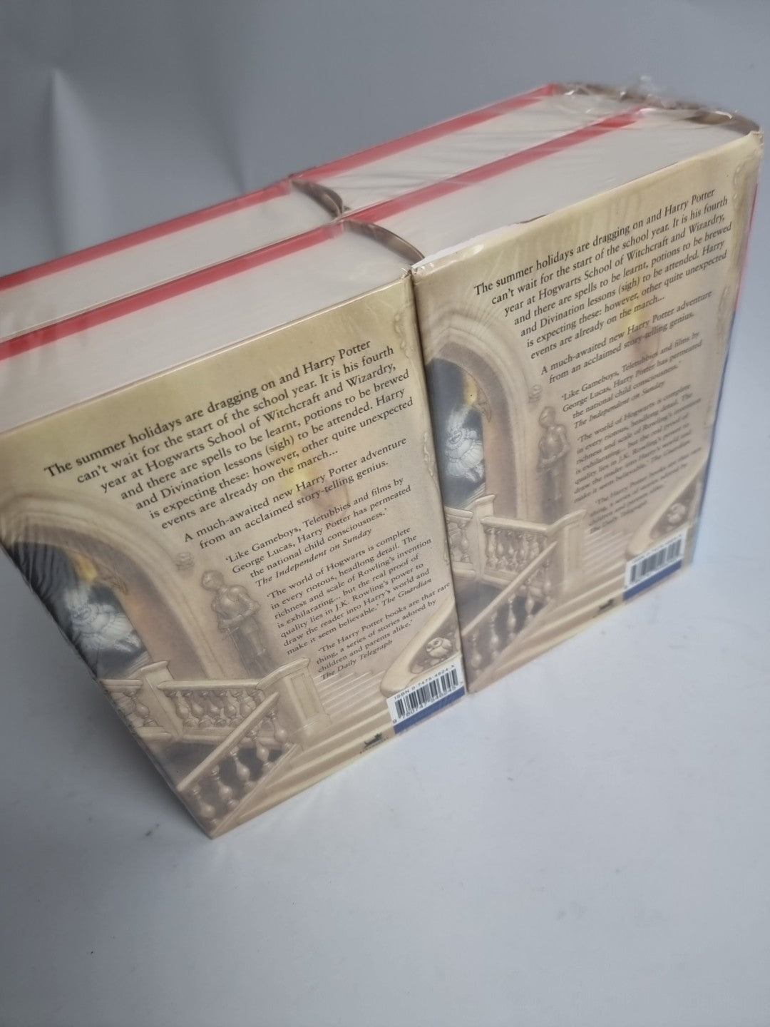 4 Copies of Harry Potter, Goblet of Fire NEW - OMNIA 1ST EDITON  -  With Error