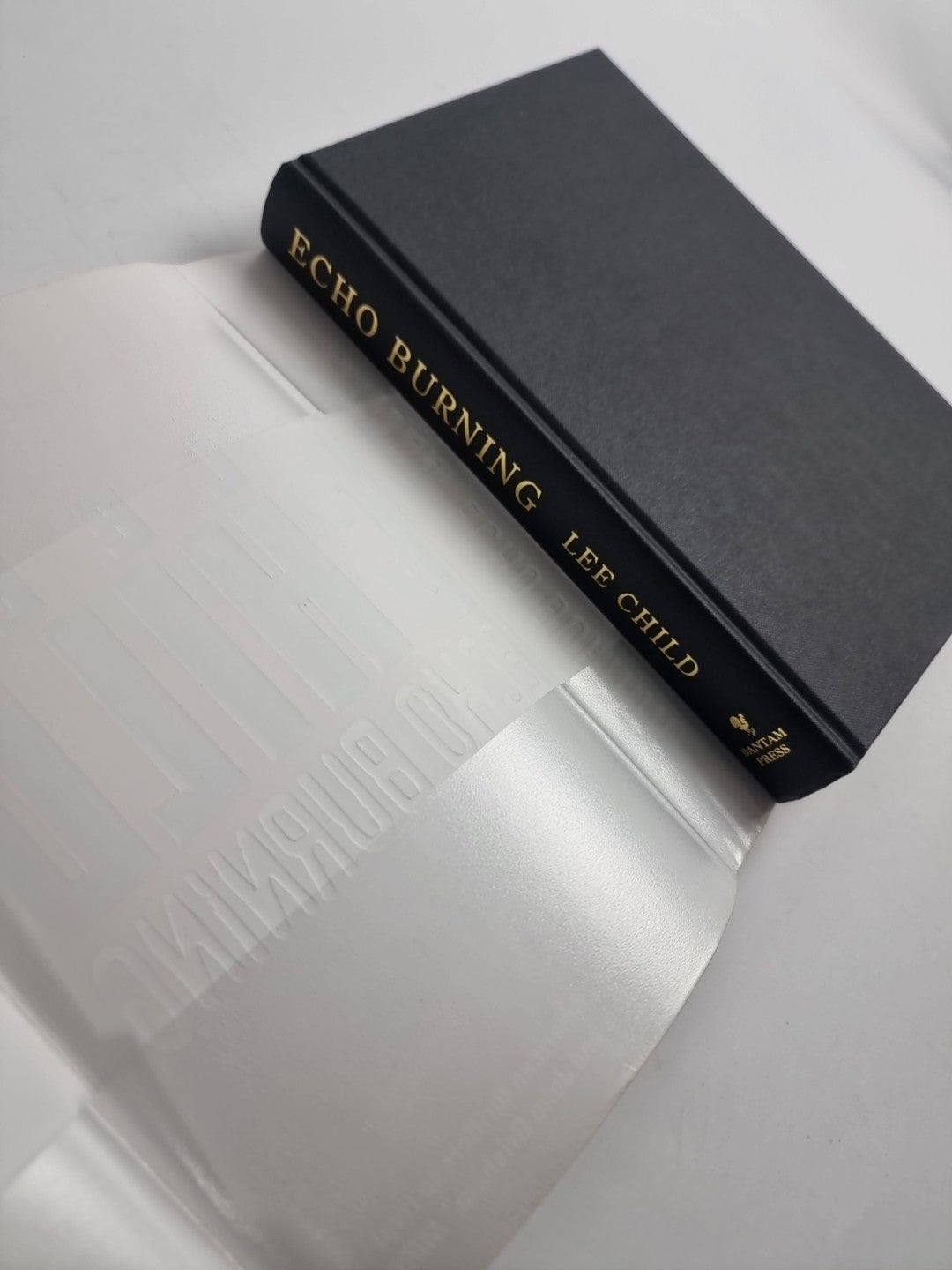 Echo Burning by Lee Child (Hardcover, 2001) 1st Edition Signed New
