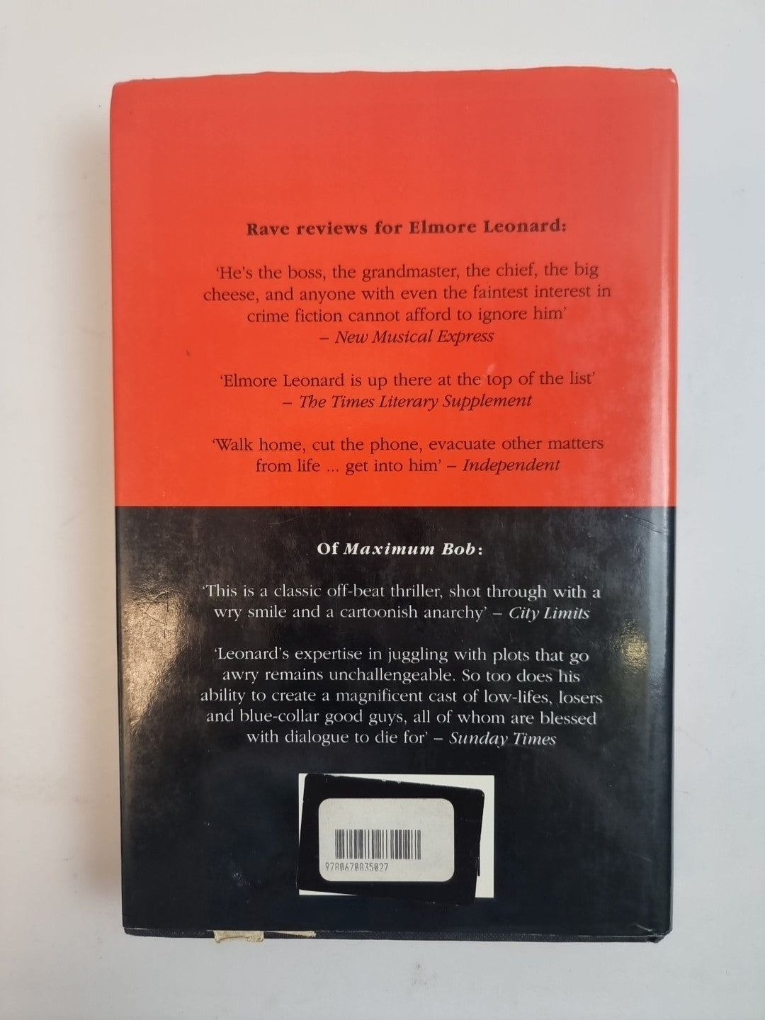 Rum Punch, Elmore Leonard — UK First Edition