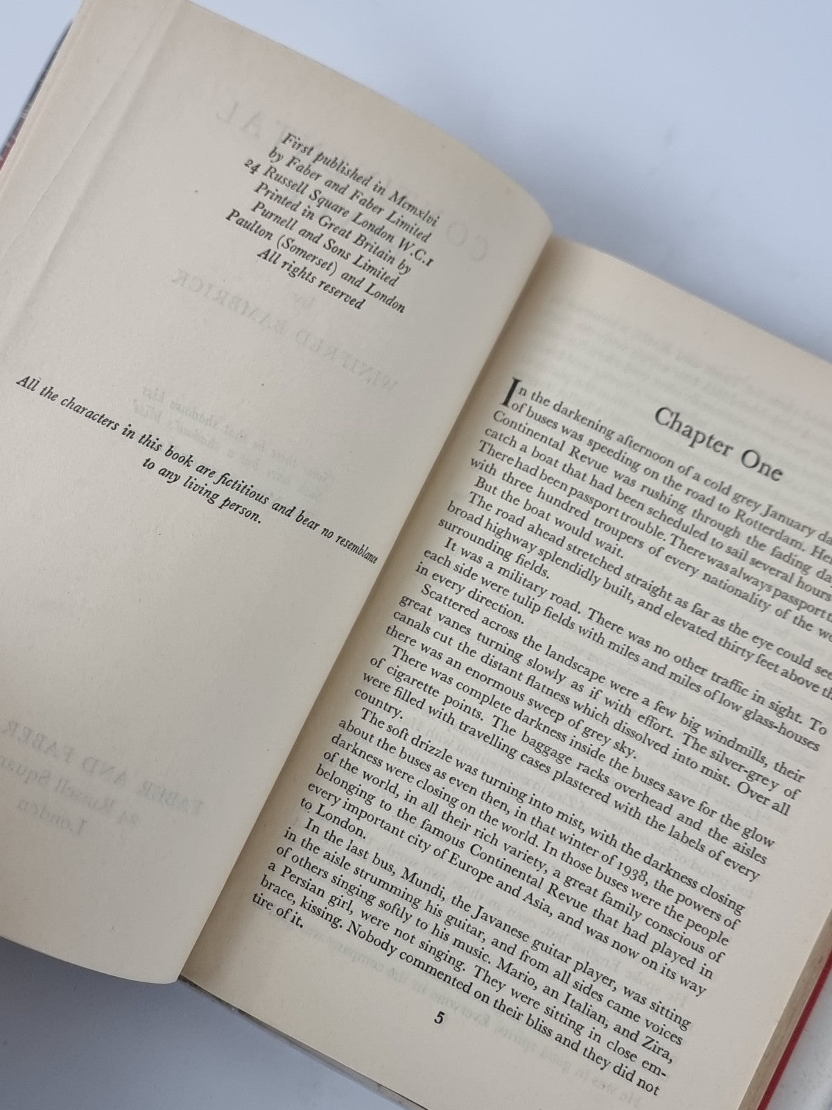 Continental Revue, Winifred Bambrick - First Edition