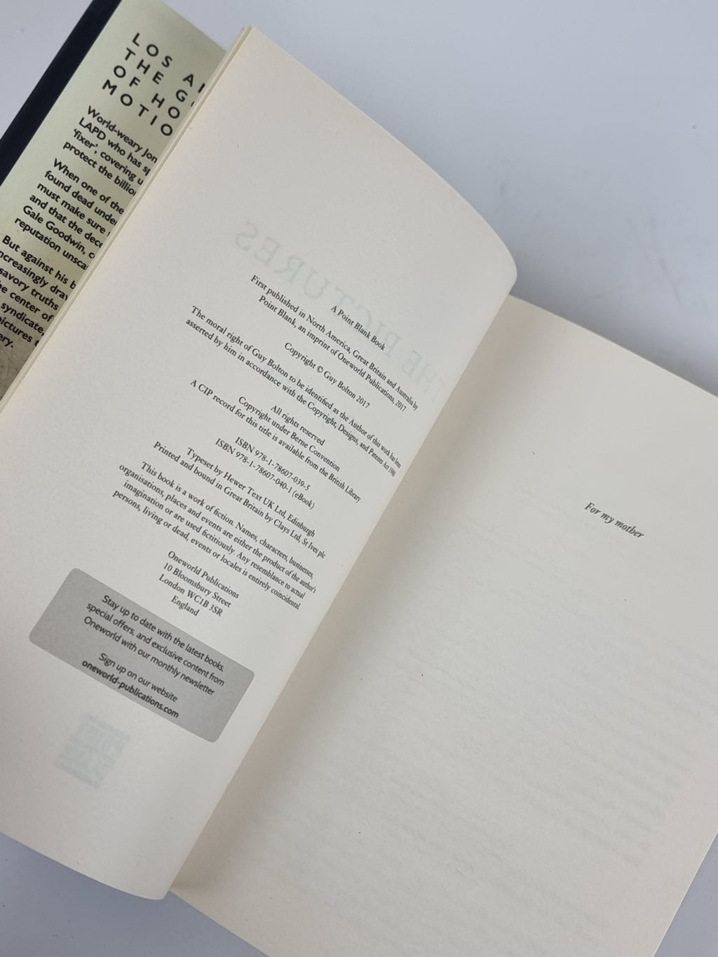 The Pictures, Guy Bolton - First Edition