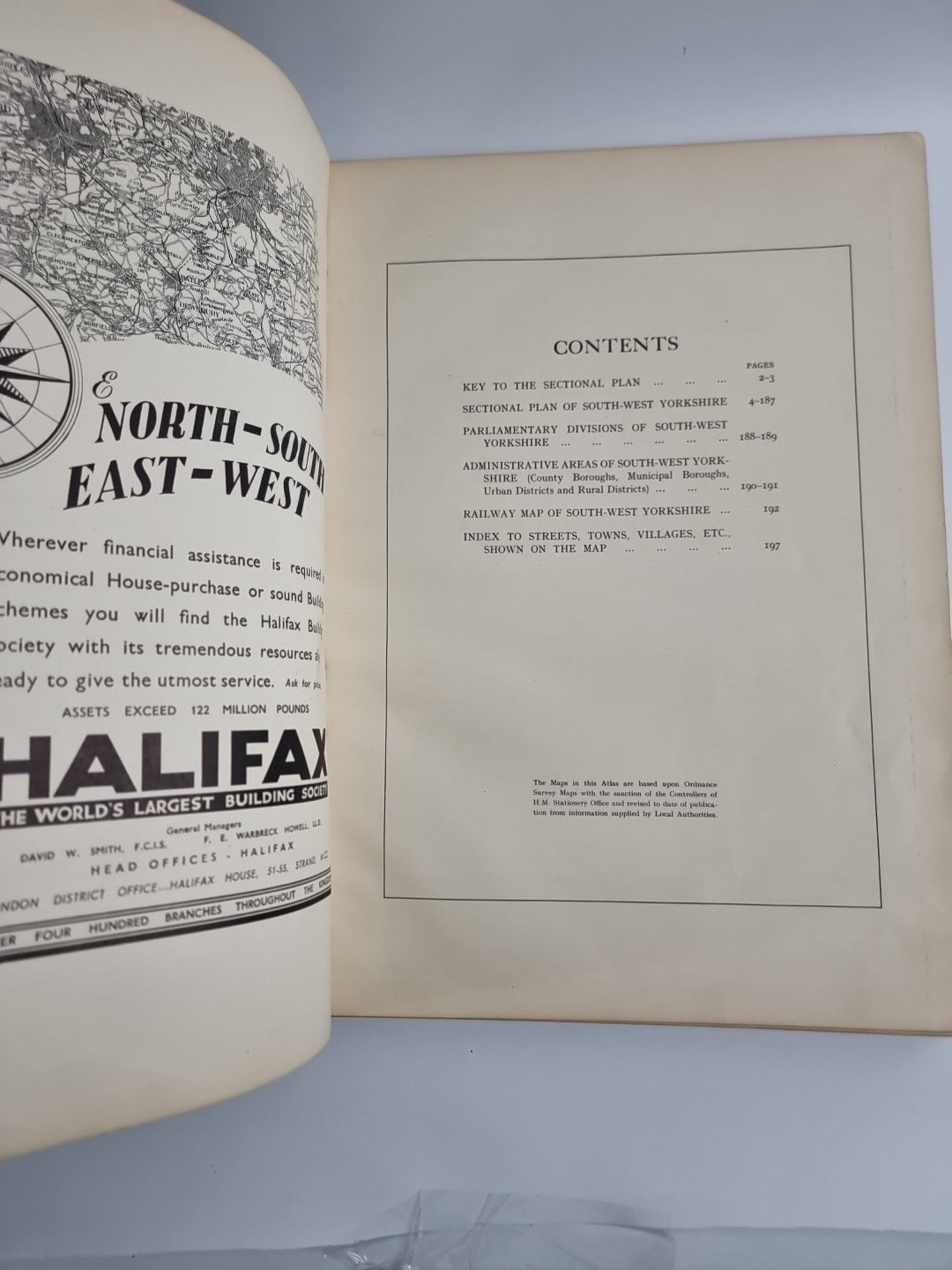 The Authentic Map Directory of South-West Yorkshire 1st Edition