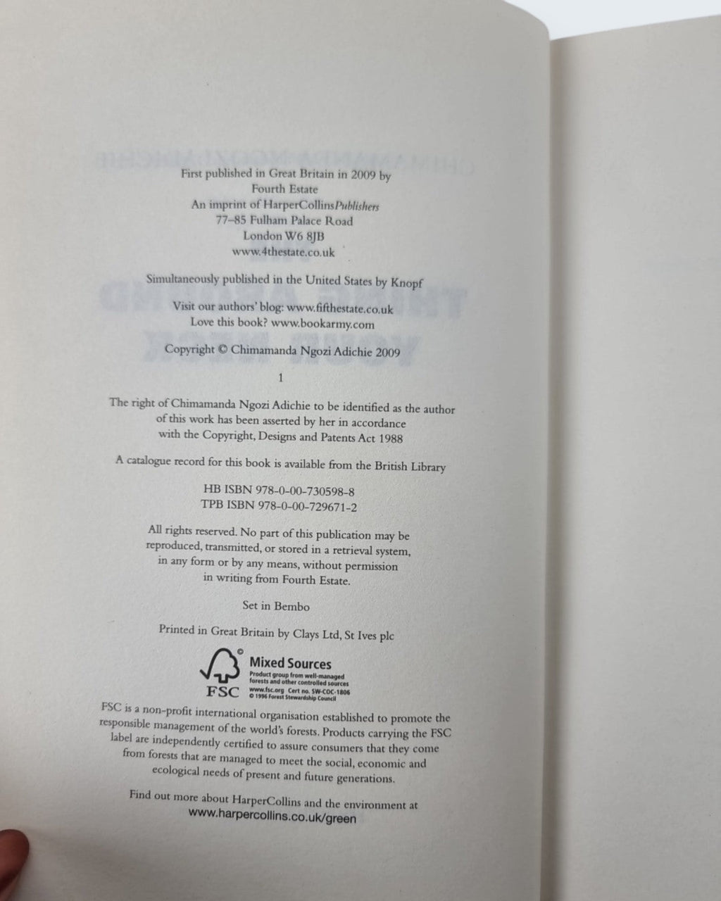 The Thing Around Your Neck, Chimamanda Ngozi Adiche - First Edition