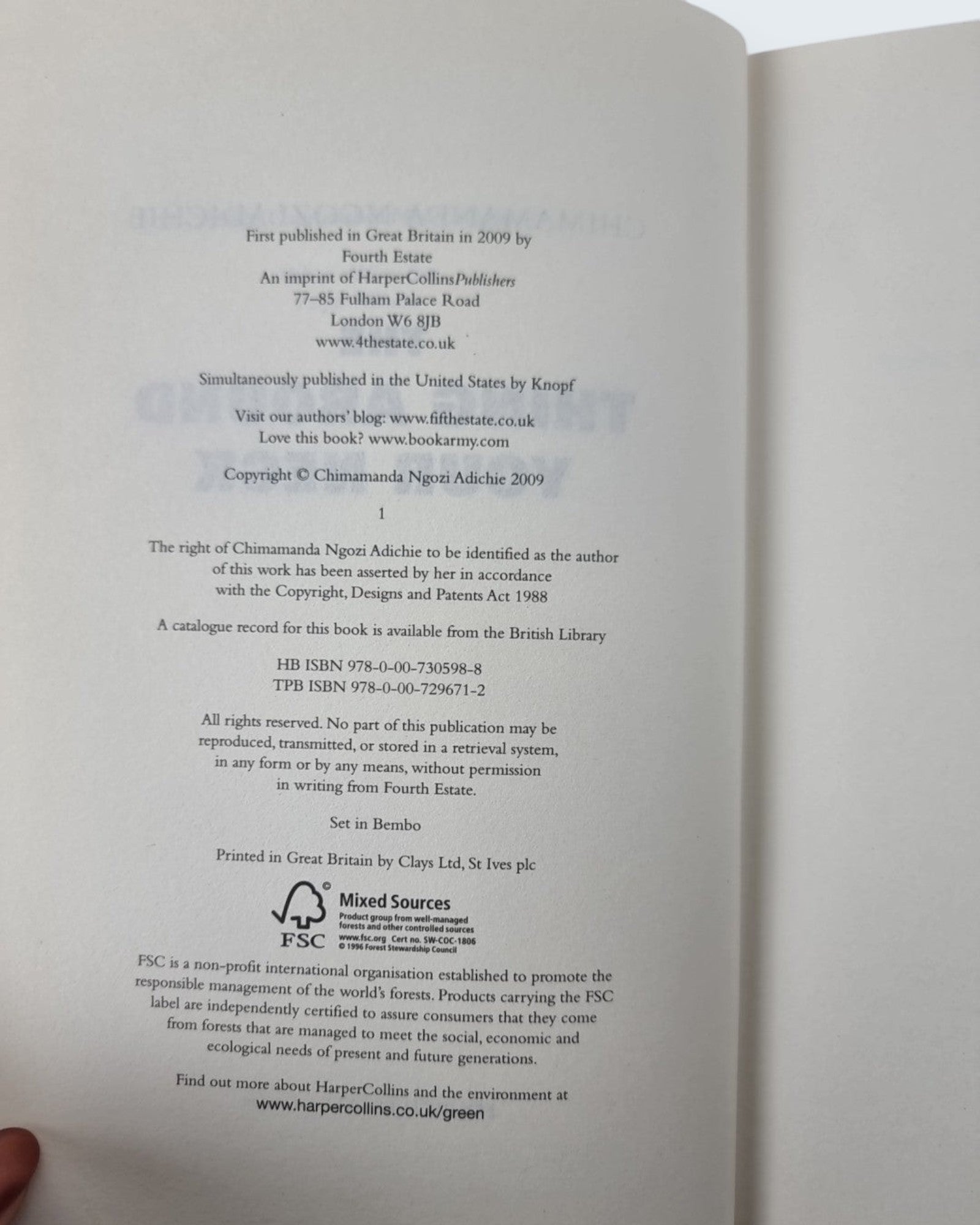 The Thing Around Your Neck, Chimamanda Ngozi Adiche - First Edition