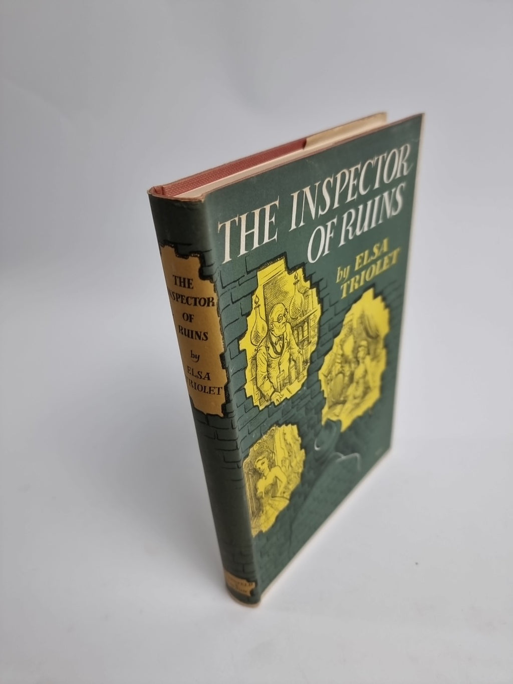 Elsa Triolet / THE INSPECTOR OF RUINS Unread 1st Edition Copy 