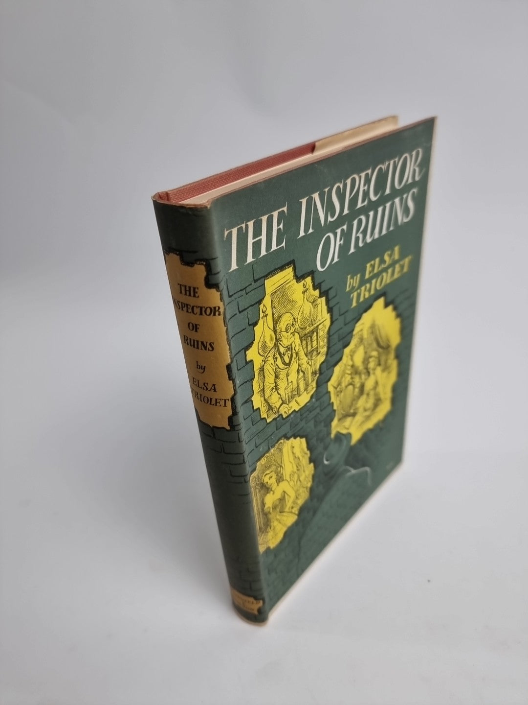 Elsa Triolet / THE INSPECTOR OF RUINS Unread 1st Edition Copy 