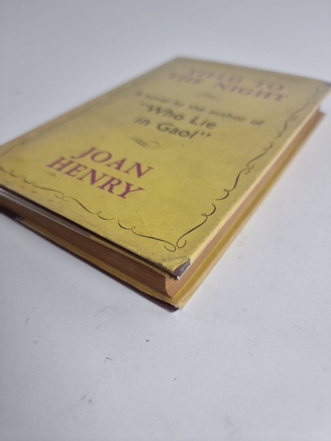 Yield To The Night, Joan Henry — First Edition (UK)