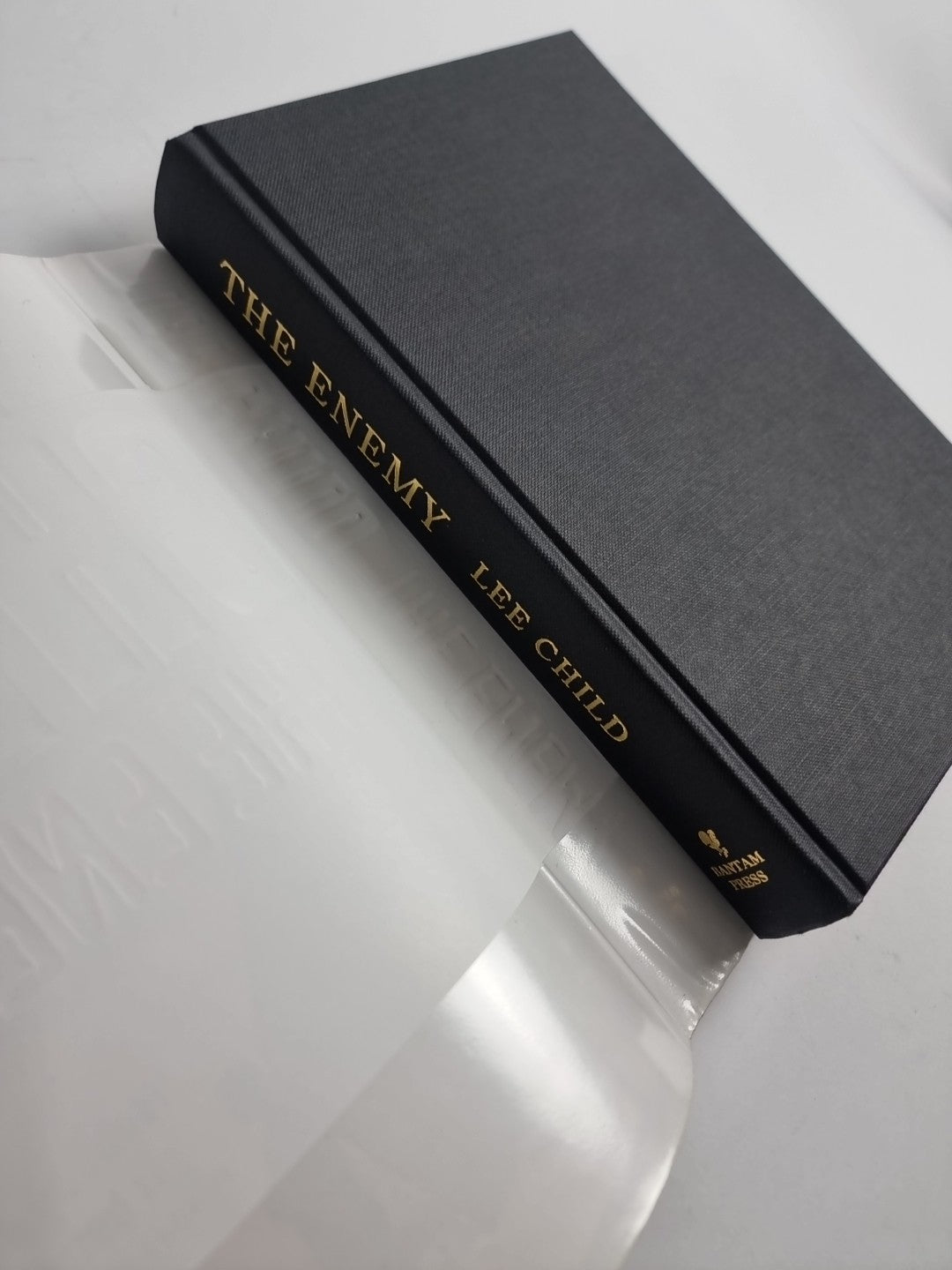 The Enemy by Lee Child (Hardcover, 2004) 1st edition Signed New and unread