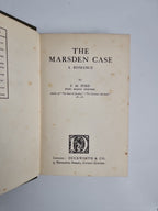 The Marsden Case: A Romance (HB) Ford, Ford Madox, 1st Edition Very Rare Fine