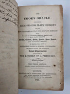 The Cook's Oracle, William Kitchiner - Third Edition, 1821