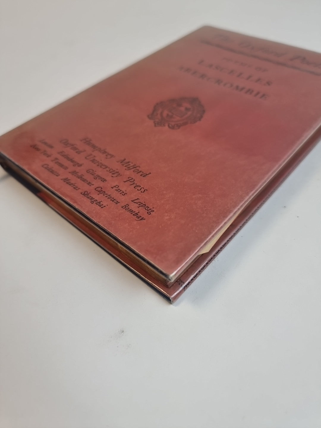 To Poems Of Lascelles Abercrombie, Humphrey Milford — First Edition