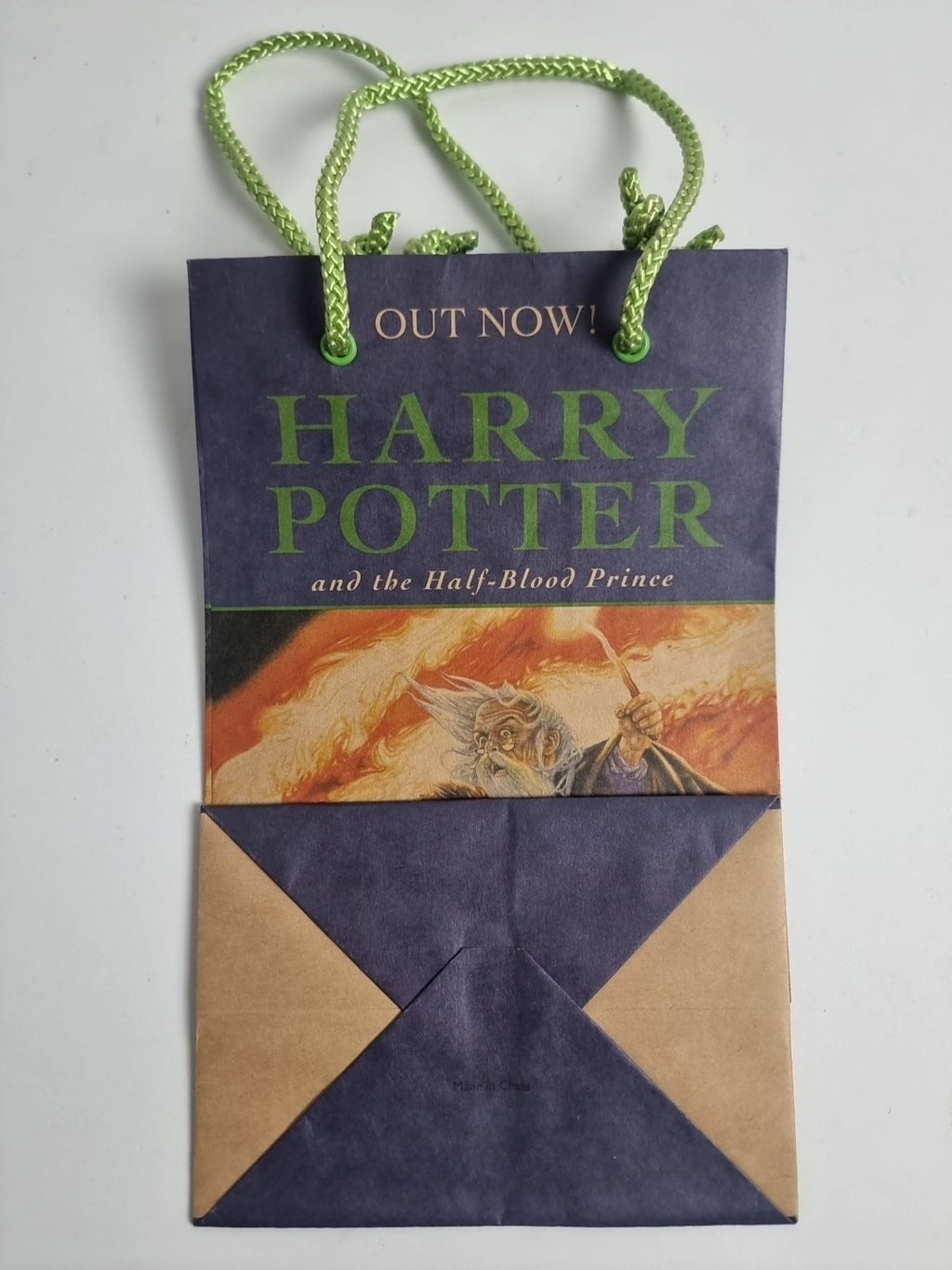 Harry Potter Half Blood Prince 2005 Promotional Release Book Bag Collectable
