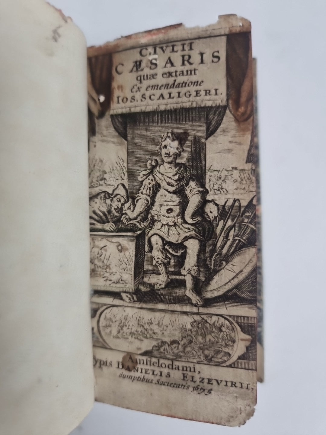 Caesar, Julius; C. lulii Caesarisquae extant exemendatione Ios.Scaligeri 1675