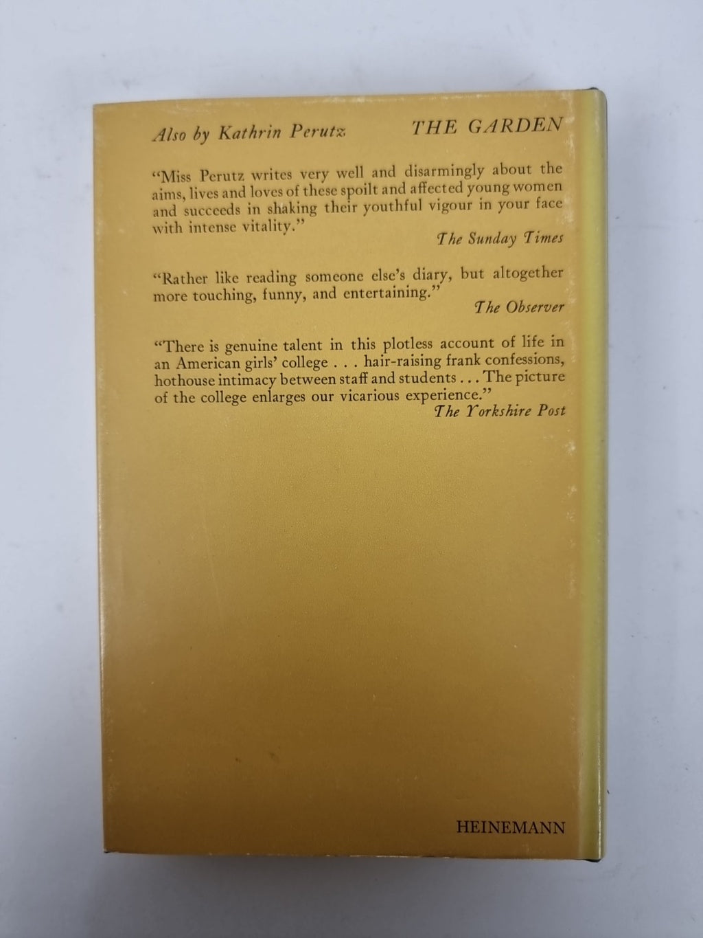 A House On The Sound, Kathrin Perutz — First Edition