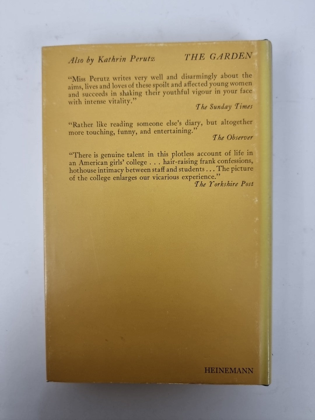 A House On The Sound, Kathrin Perutz — First Edition