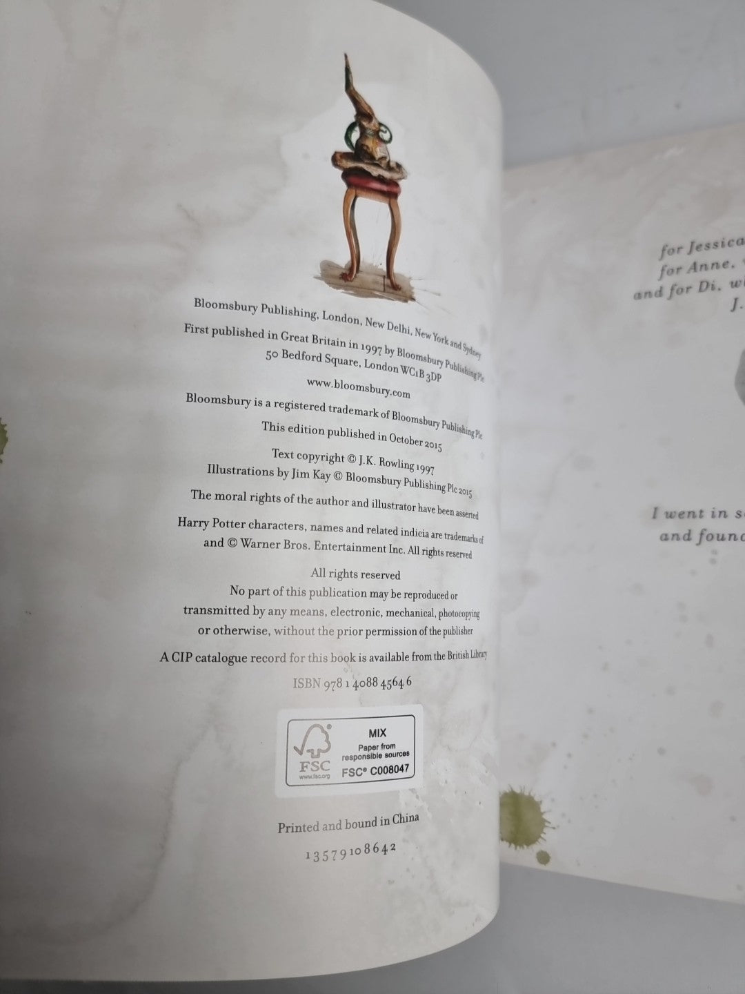 Harry Potter and the Philosopher's Stone: Illustrated ** 1st Edition ** New