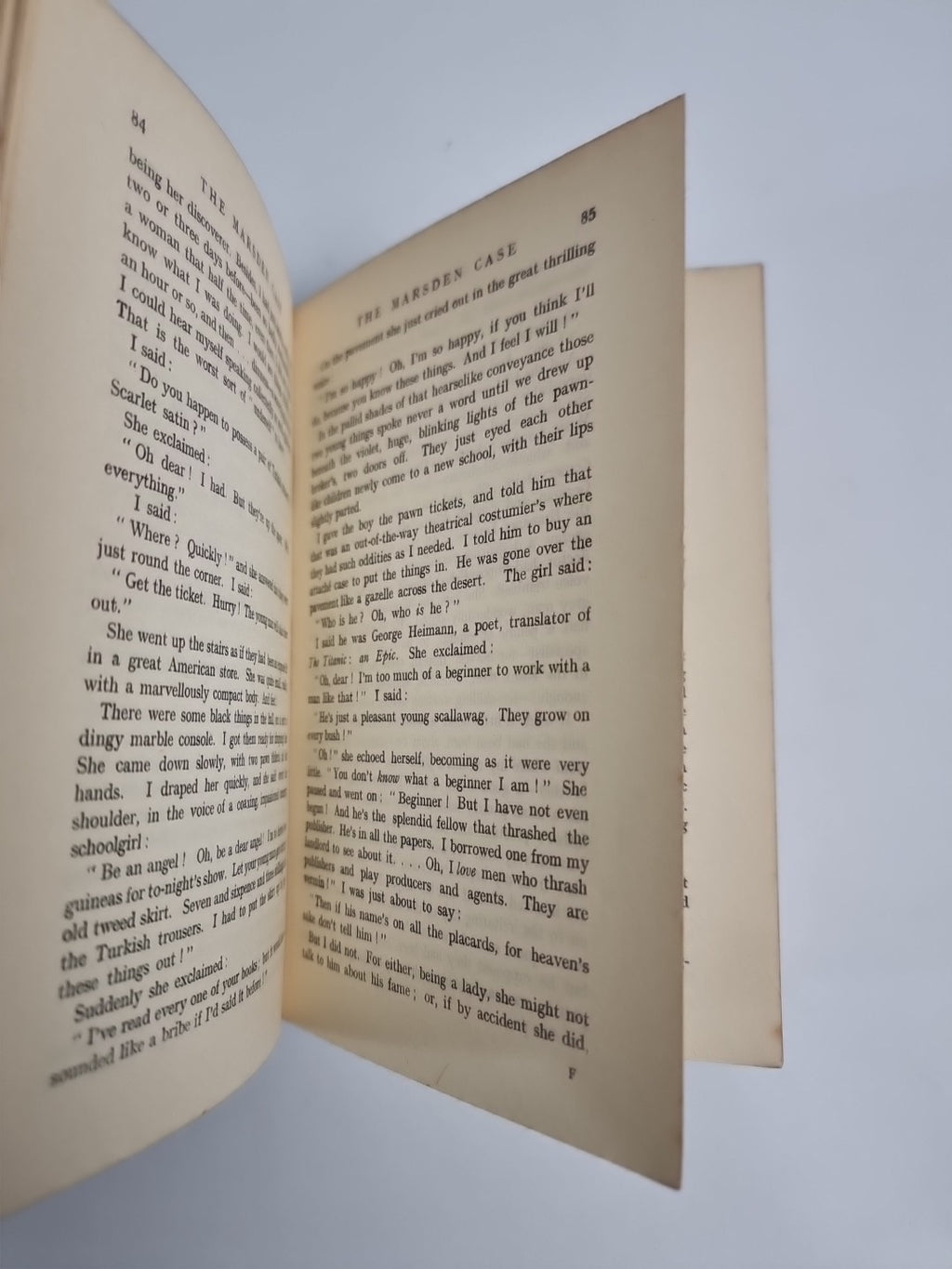 The Marsden Case: A Romance (HB) Ford, Ford Madox, 1st Edition Very Rare Fine