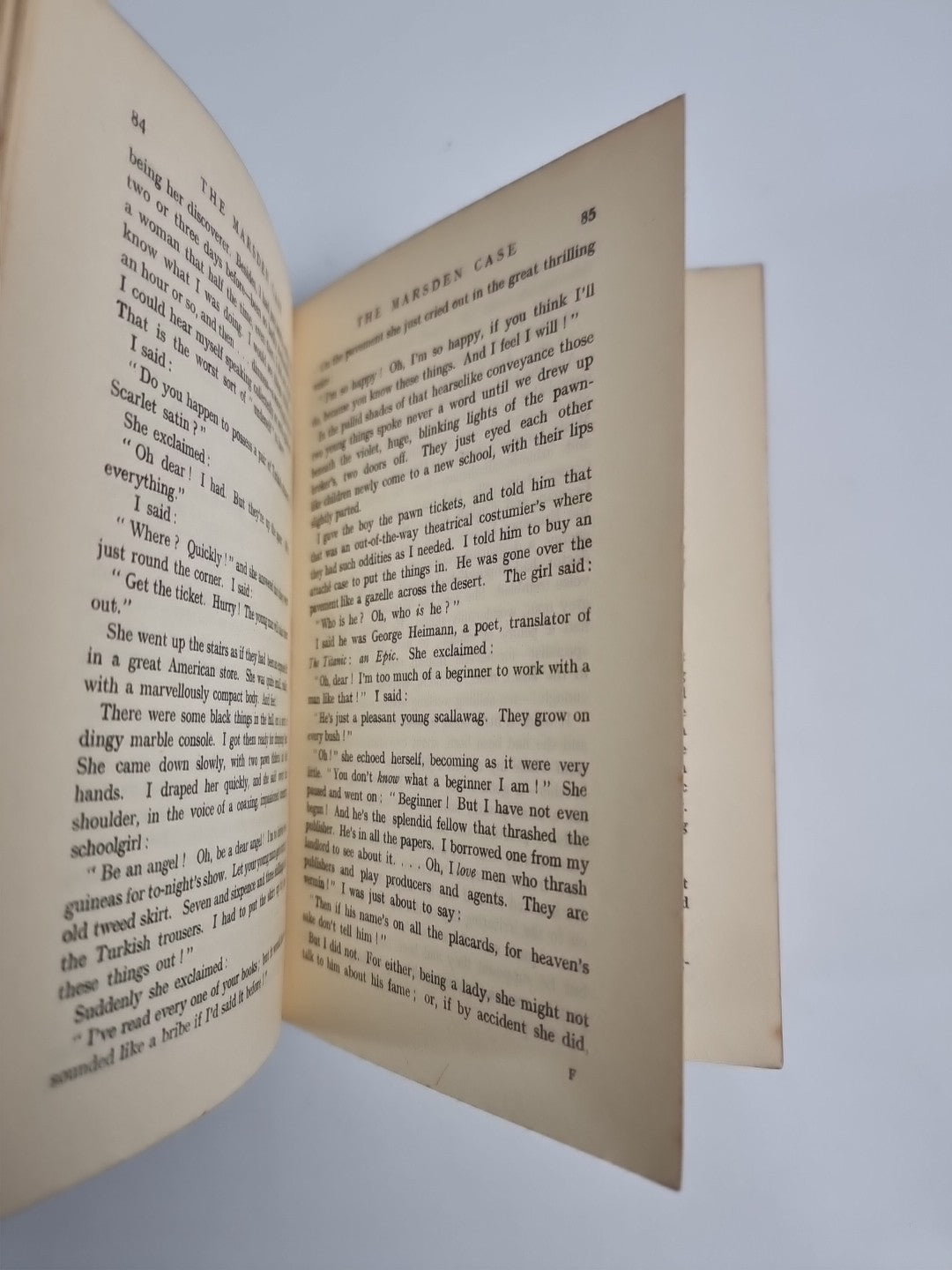 The Marsden Case: A Romance (HB) Ford, Ford Madox, 1st Edition Very Rare Fine