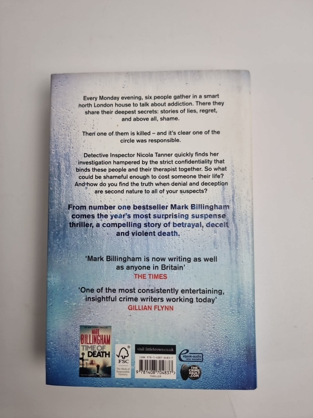 Die of Shame:  Hardback By Mark Billingham 1st Edition NEW Free Tracked Delivery