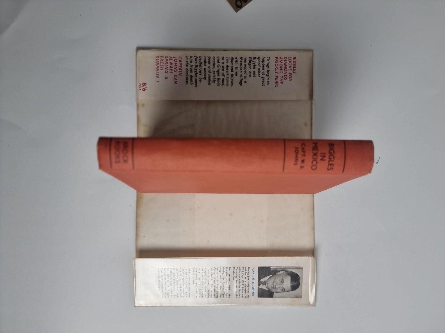 Biggles in Mexico, Captain W. E. Johns — First Edition