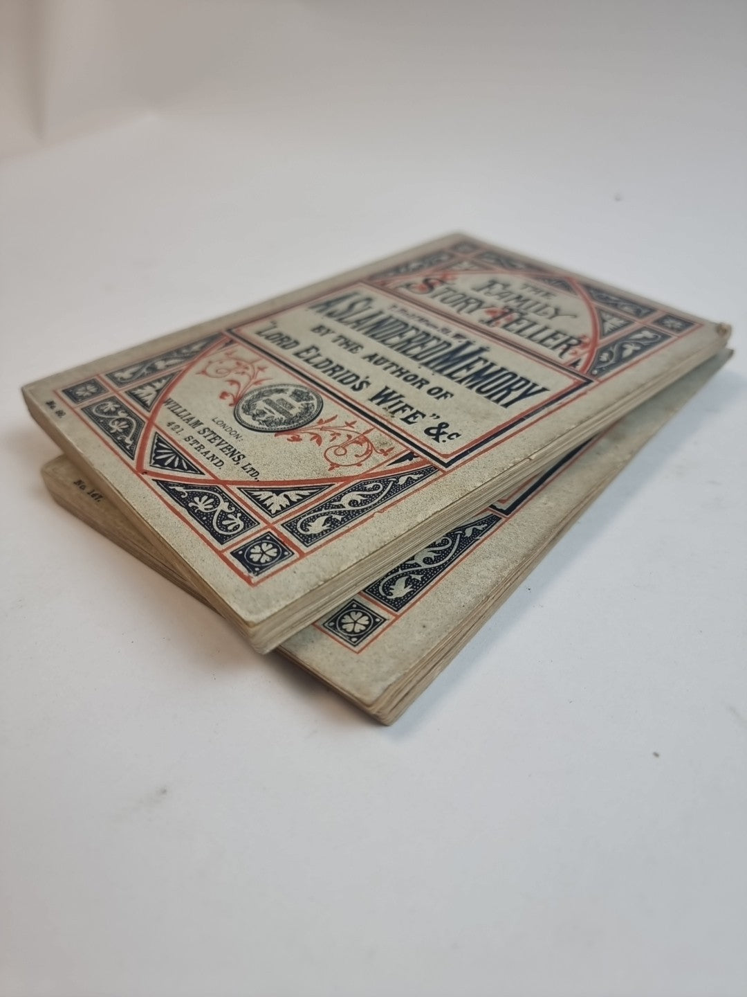 Muriel's Diamonds & A Slandered Memory, The Family Story Teller — 1st Editions