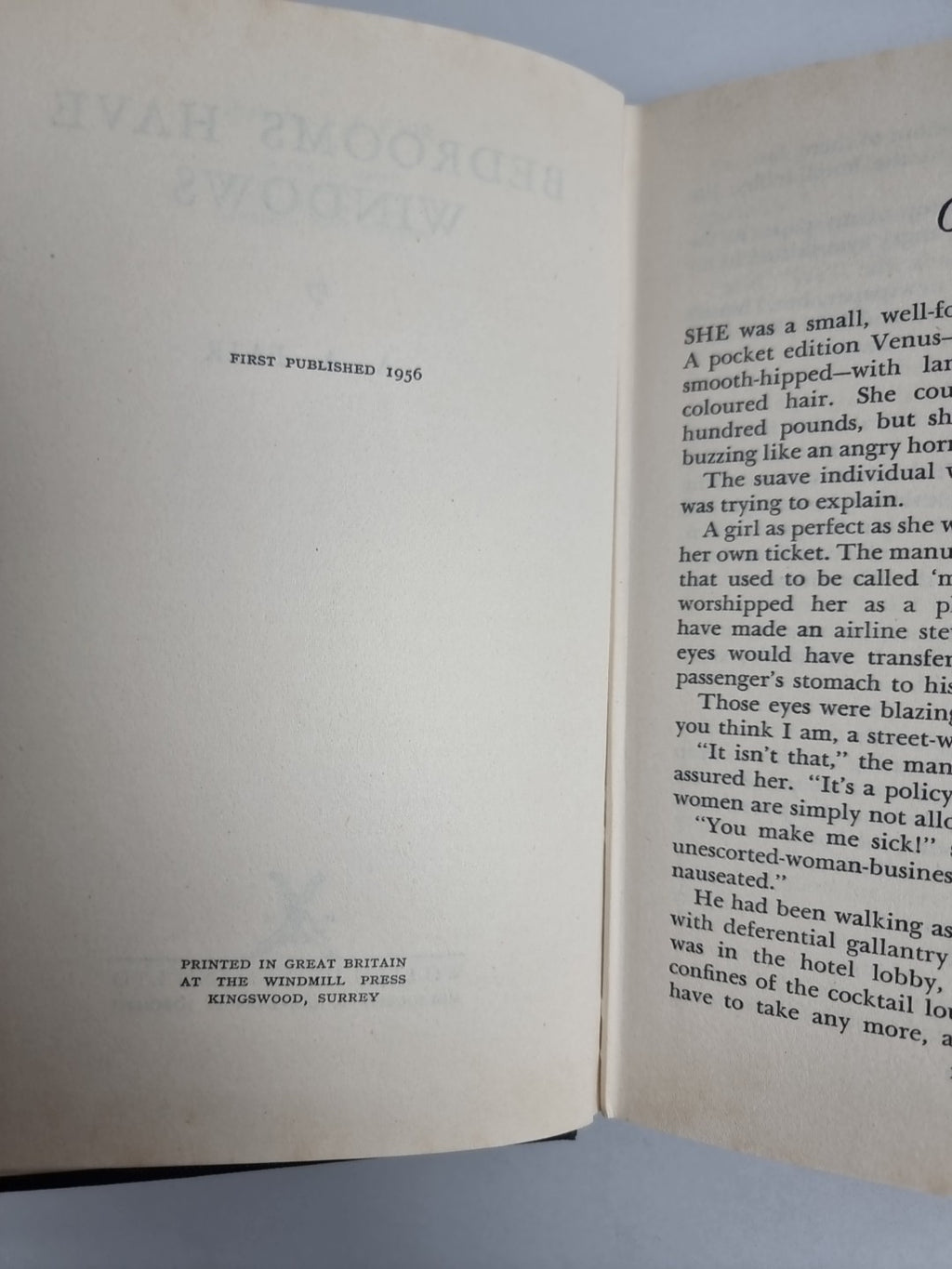 Bedrooms Have Windows, A. A. Fair (Erle Stanley Gardner) — First UK Edition