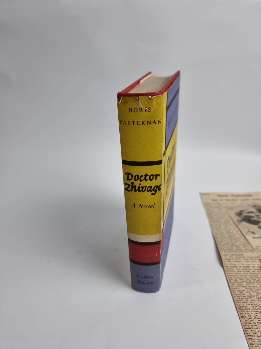 Doctor Zhivago By Boris Pasternak  1st Edition & 1st Impression Newspaper Clips 