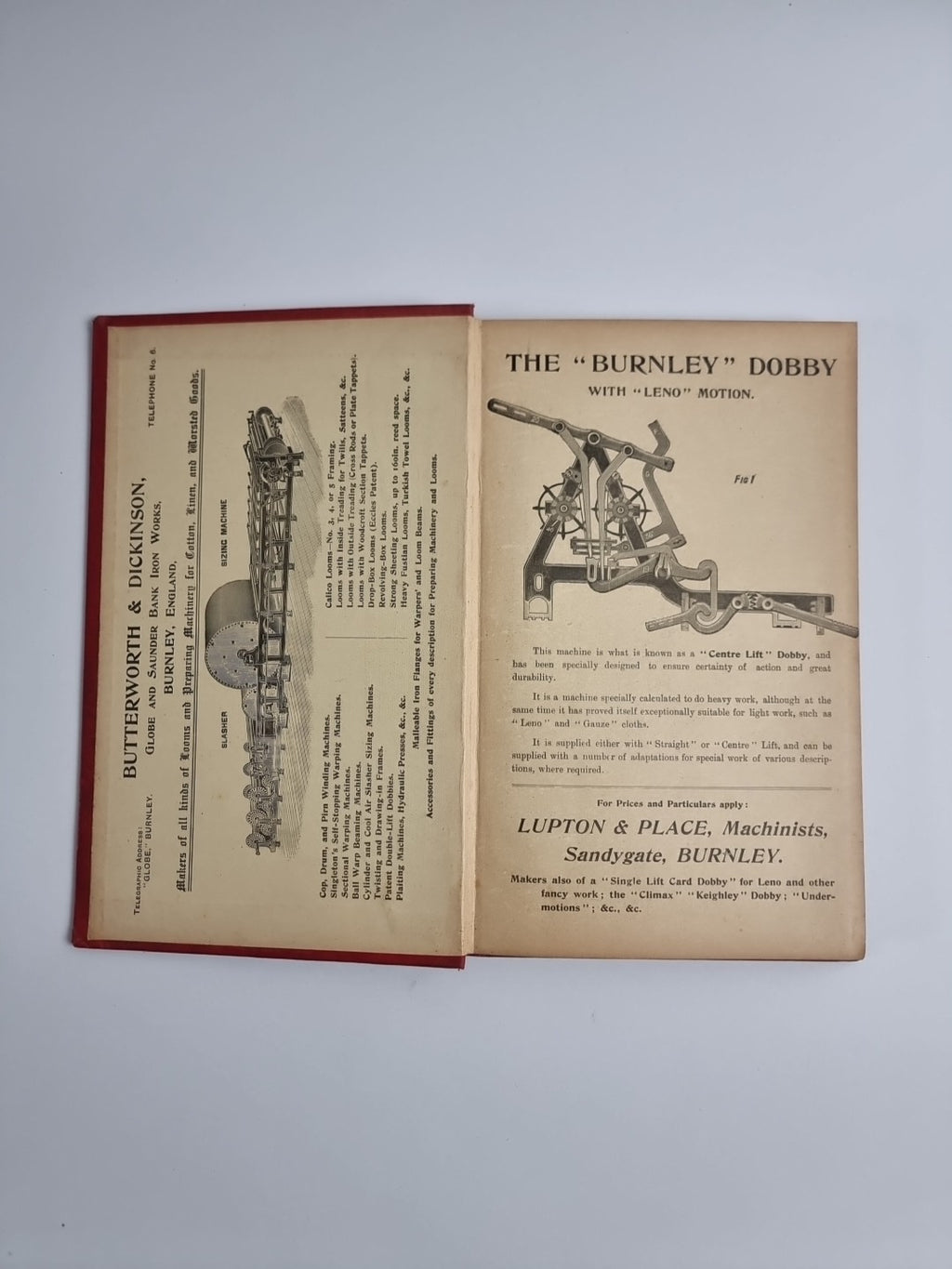 Cotton Cloth Designing. HOLMES (James). 1st Edition 