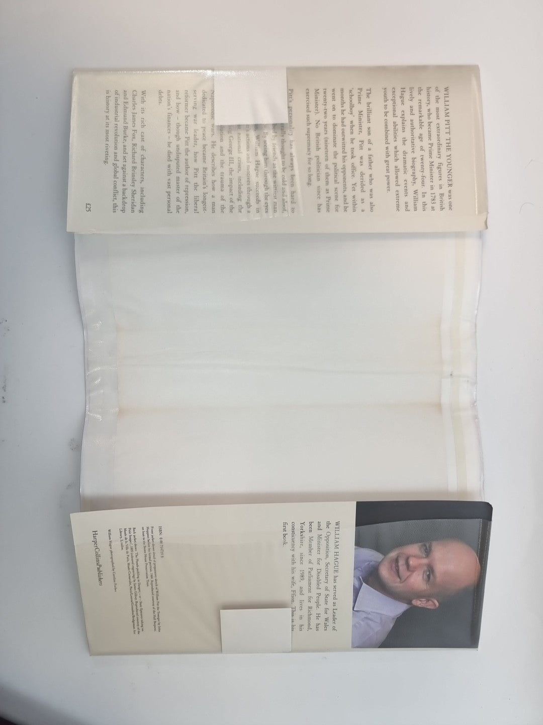 William Pitt the Younger by William Hague New Rare 1st Edition Signed