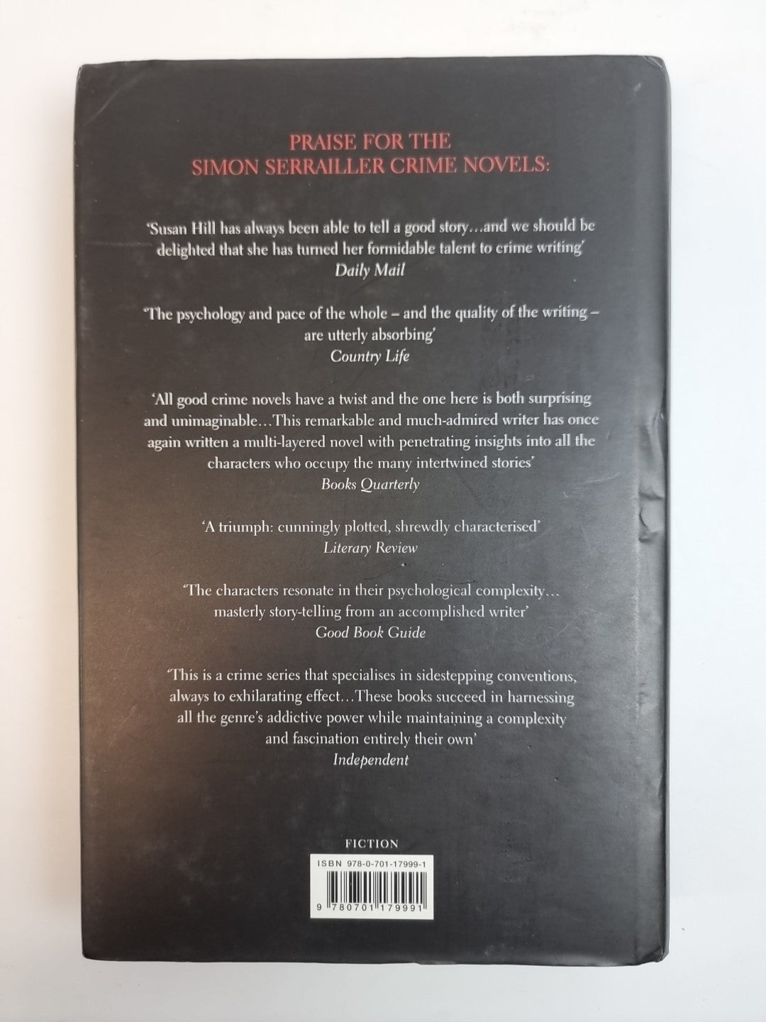 The Vows of Silence by Susan Hill (Hardcover, 2008)1st Edition New Free Delivery