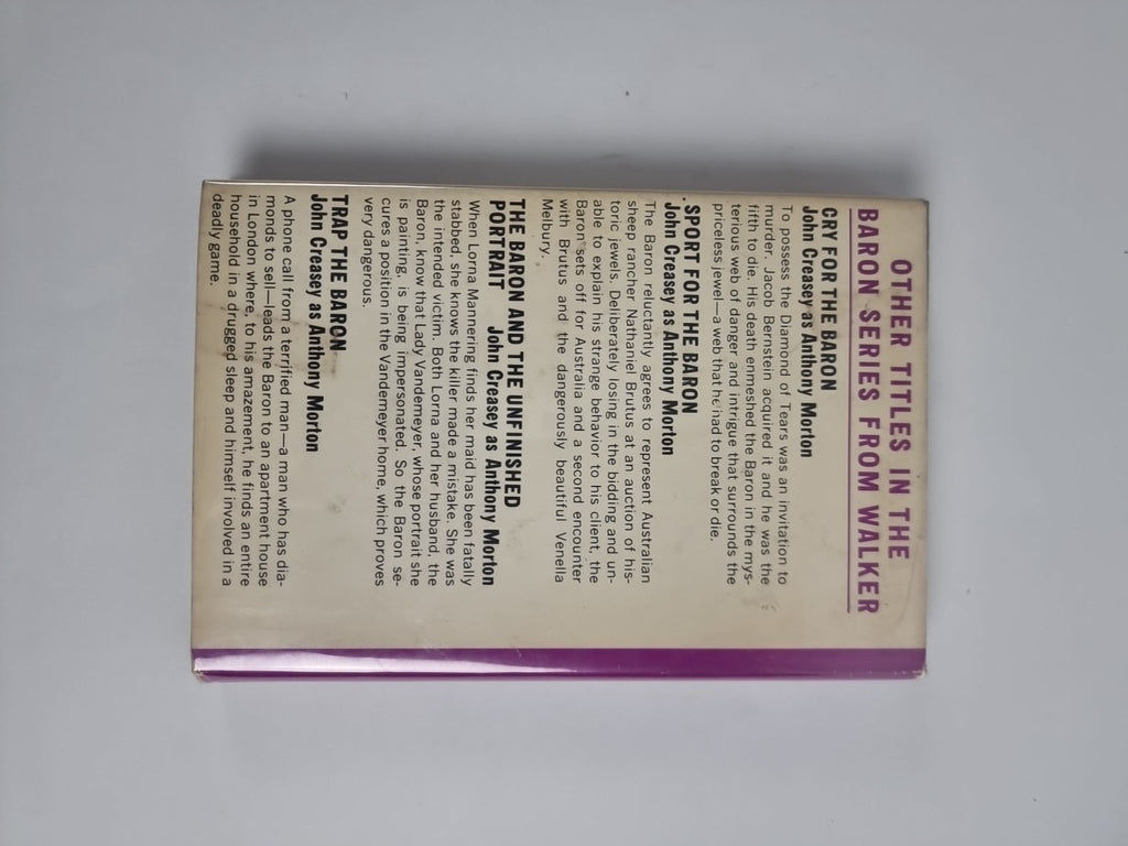 Last Laugh For The Baron, John Creasey — 1st USA Edition