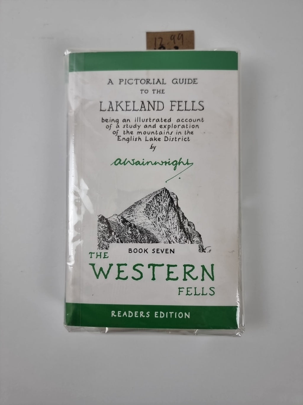 The Western Fells (Readers Edition) by Alfred Wainwright (Paperback Book)