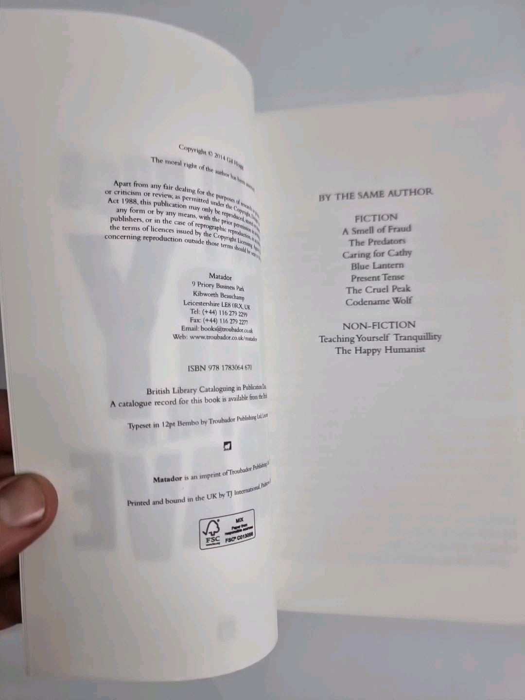 Don't Cry For The Brave by Gil Hogg (Paperback, 2014) new