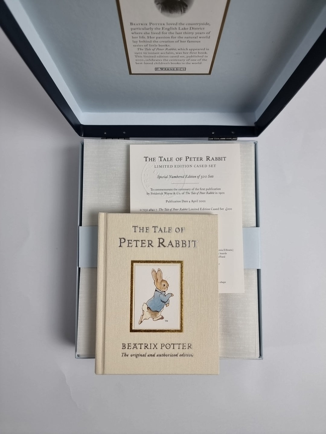 Tale of Peter Rabbit 100th Anniversary Limited Edition Cased Set New