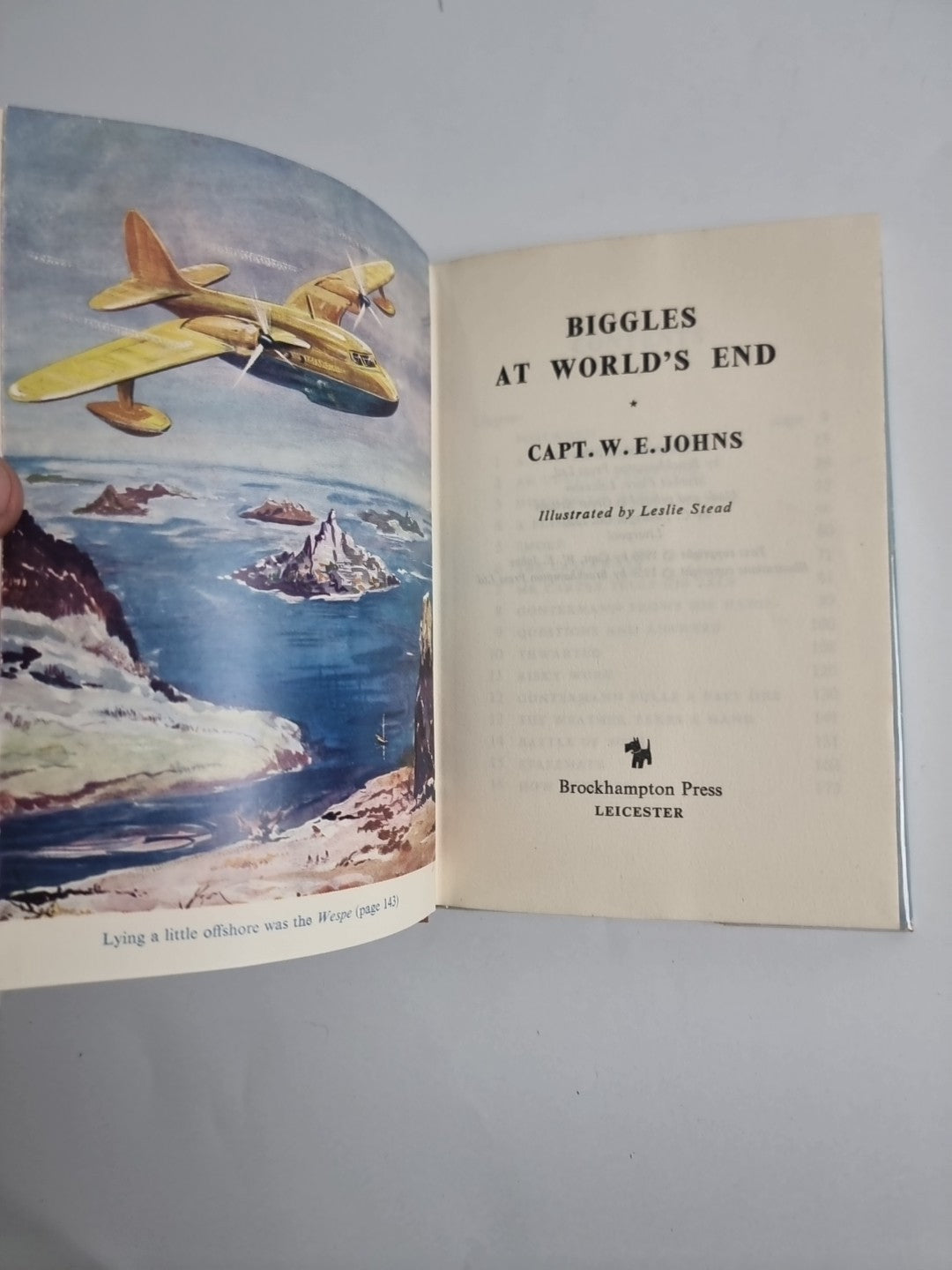 Biggles at World's End,  Captain W. E. Johns — First Edition
