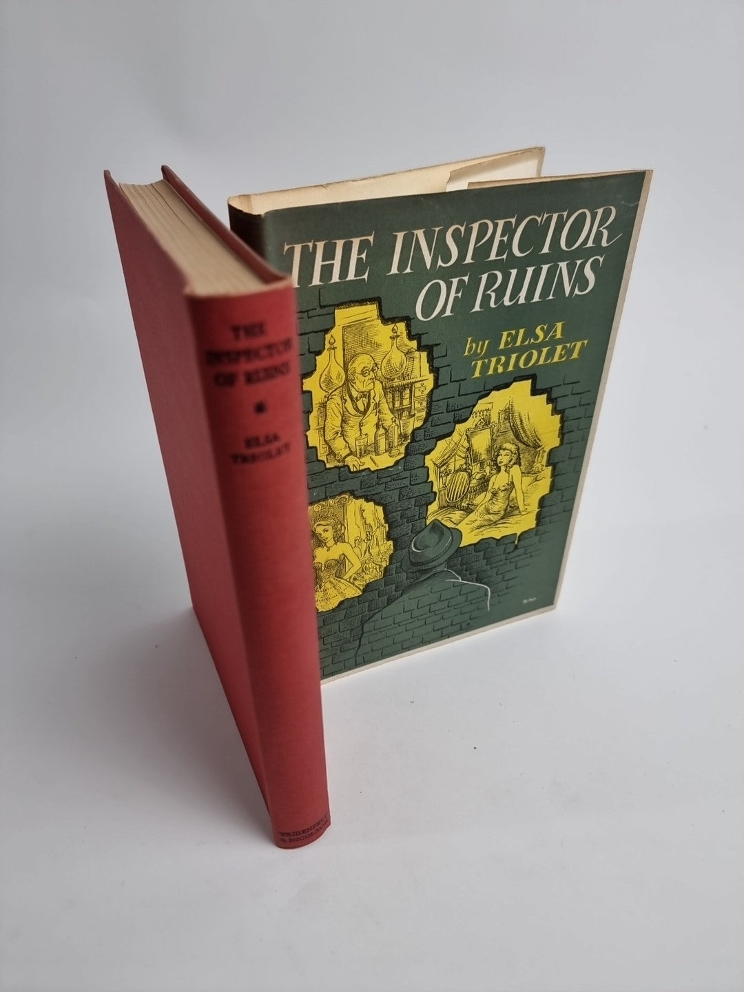 Elsa Triolet / THE INSPECTOR OF RUINS Unread 1st Edition Copy 