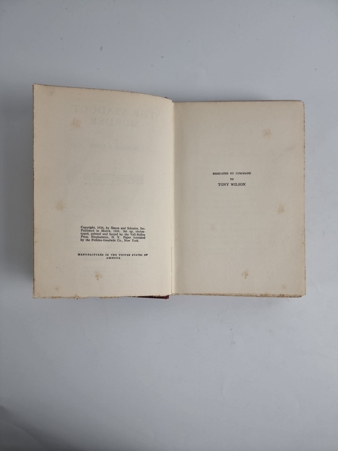 The Viaduct Murder, Ronald A. Knox — First Edition USA (scarce)