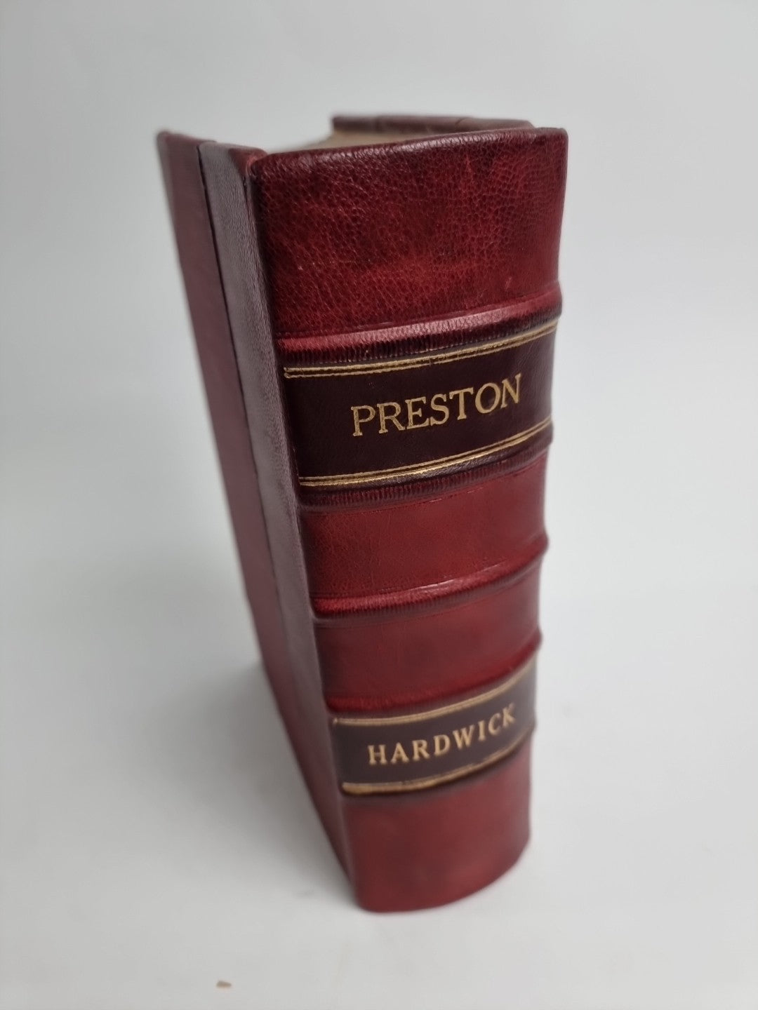 History of the boat of Preston Charles Hardwick 1857 1st Edition 